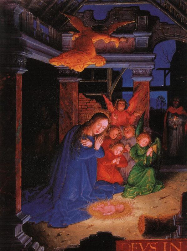 Gerard Hornebout Nativity Sweden oil painting art